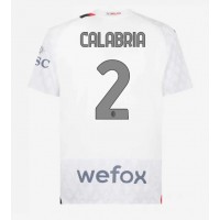 AC Milan Davide Calabria #2 Replica Away Shirt 2023-24 Short Sleeve